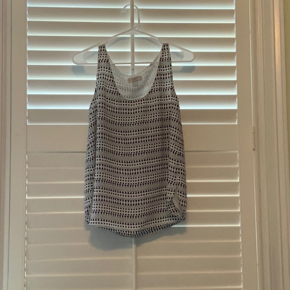 LOFT White & black detailed tank